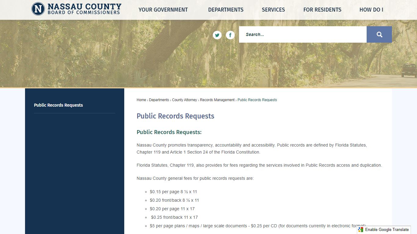 Public Records Requests | Nassau County - Official Website
