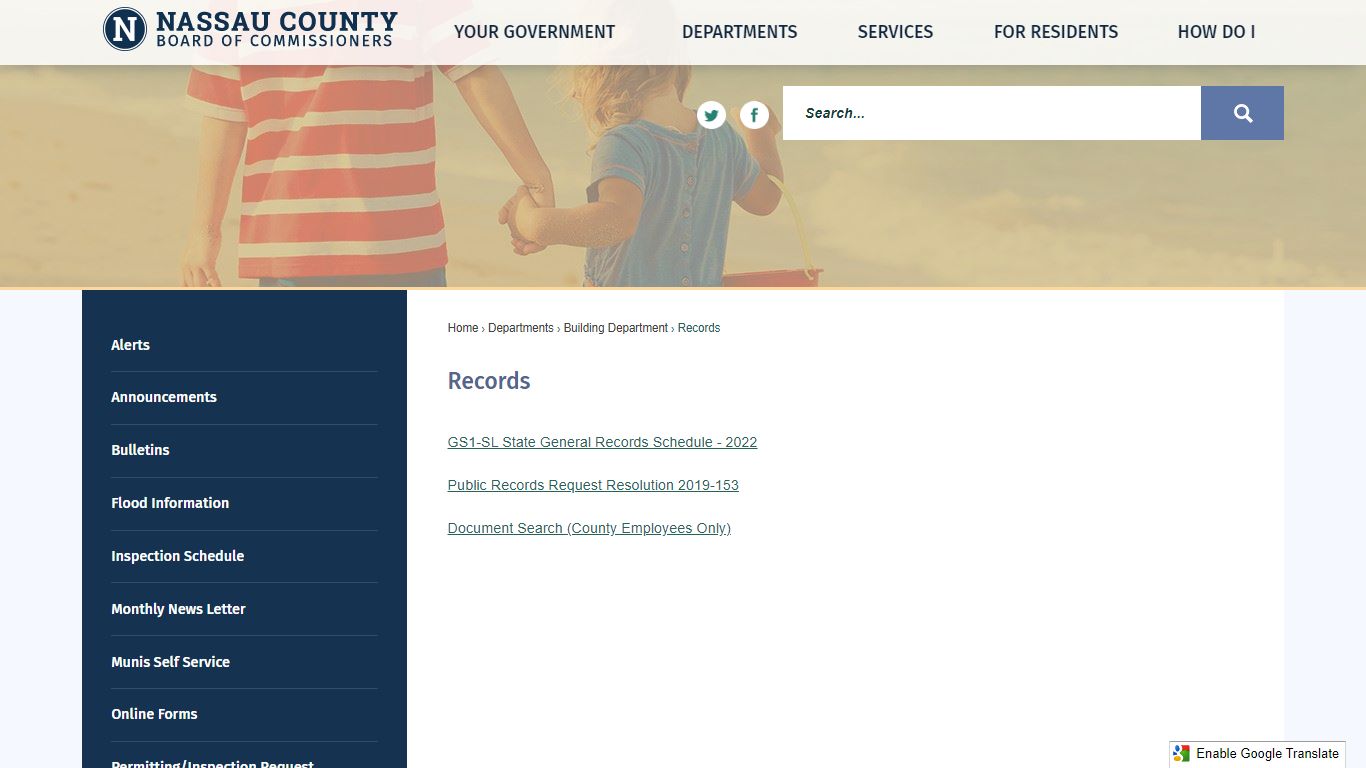 Records | Nassau County - Official Website