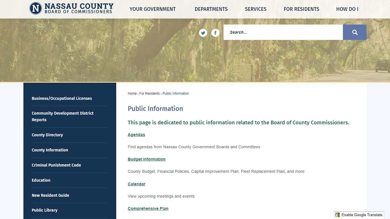 Public Information | Nassau County - Official Website